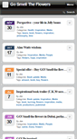 Mobile Screenshot of gosmelltheflowers.com
